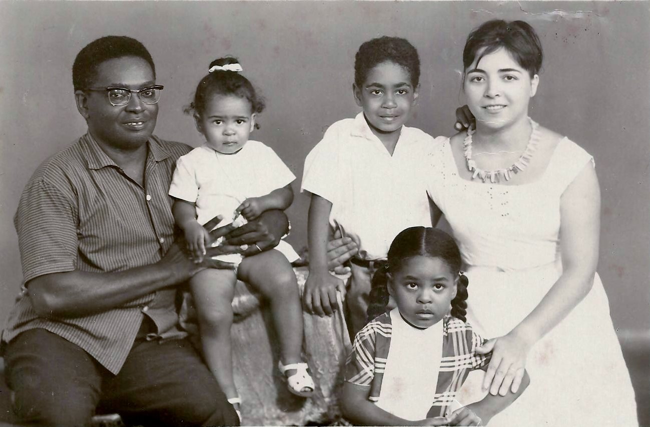 Agostinho Neto com a família